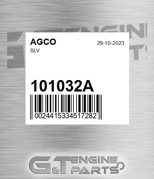 101032A Slv