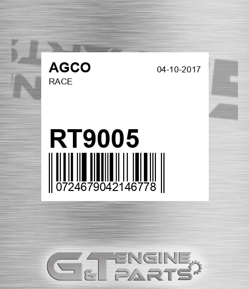 RT9005 AGCO Race