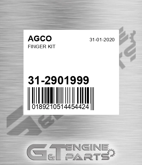 31-2901999 Finger Kit for AGCO