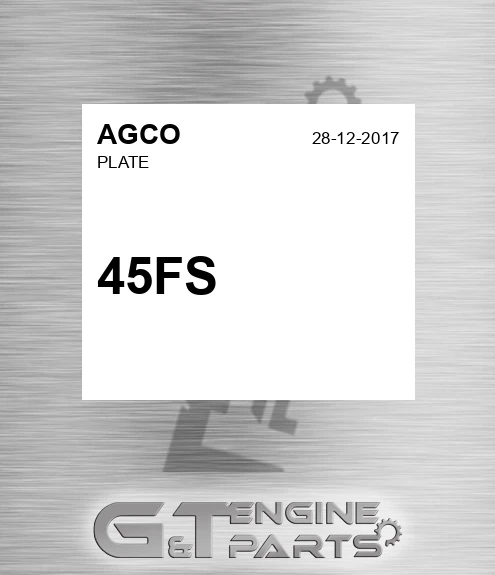 45FS Plate