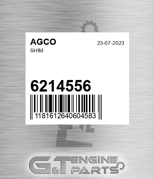 6214556 Shim for AGCO