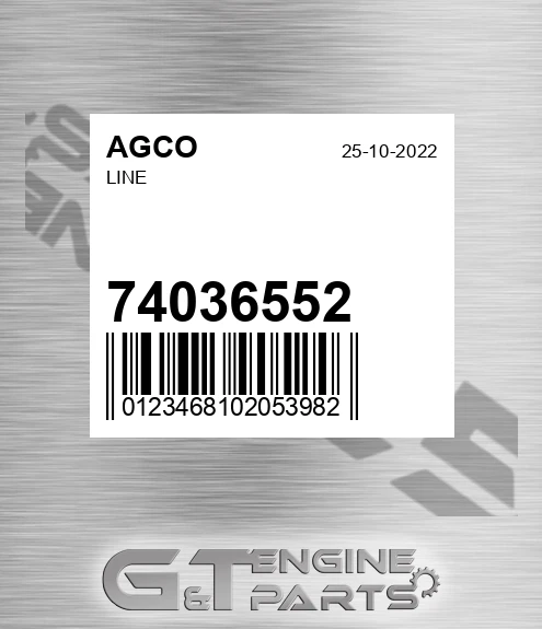74036552 Line for AGCO