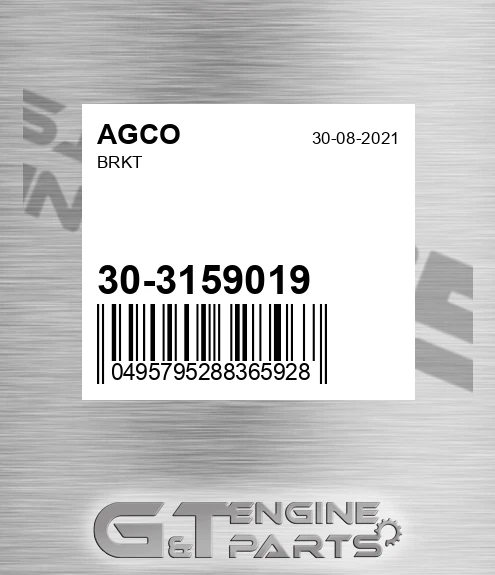 30-3159019 Brkt for AGCO