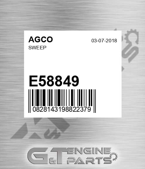 E58849 Sweep