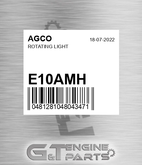 E10AMH Rotating Light