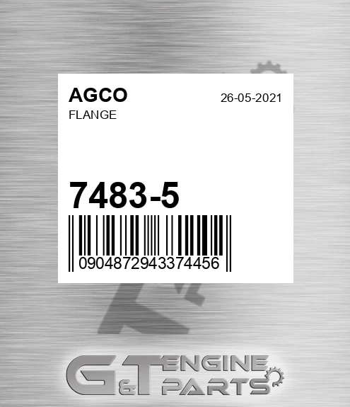 7483-5 Flange for AGCO