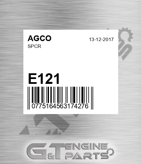 E121 AGCO Spcr