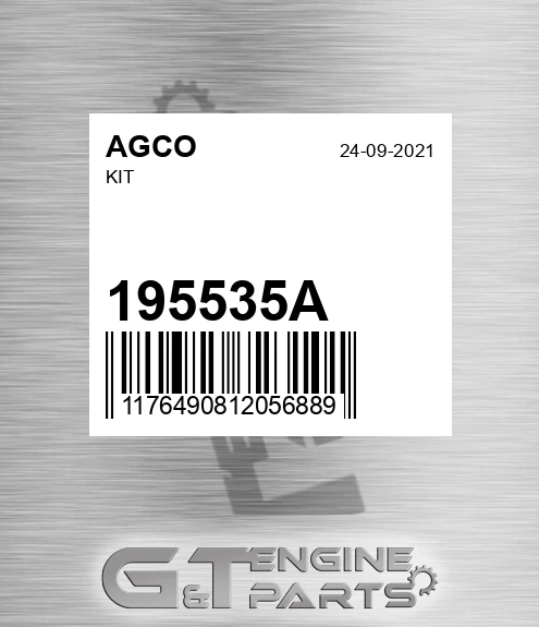 195535A Kit for AGCO