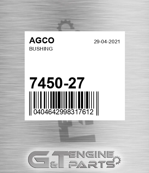7450-27 Bushing