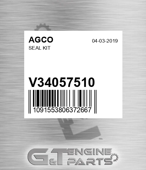 V34057510 Seal Kit
