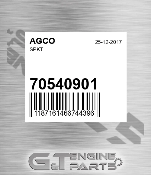 70540901 Spkt