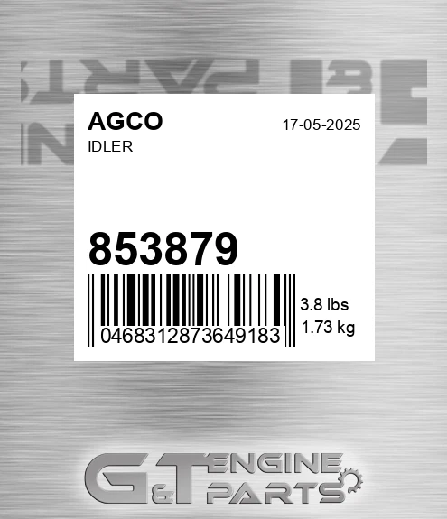 853879 Idler for AGCO