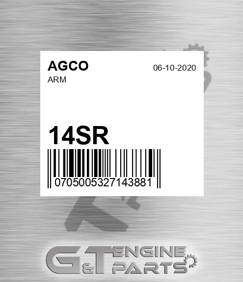 14SR AGCO Arm