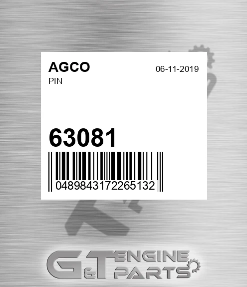 63081 Pin