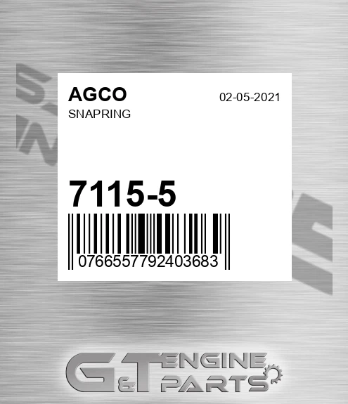 7115-5 Snapring for AGCO