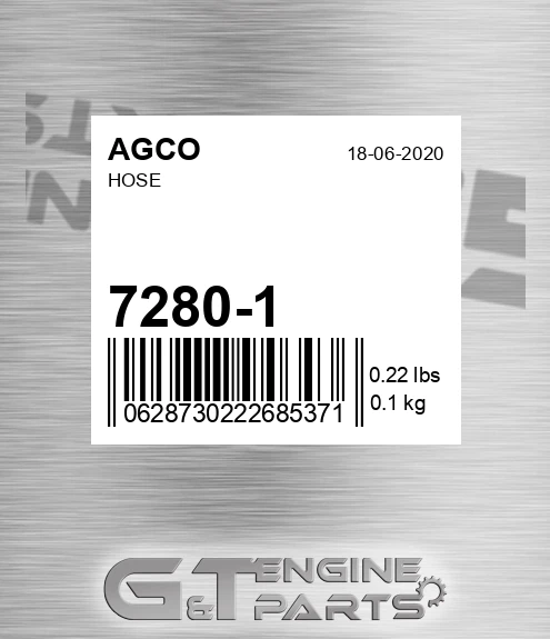 7280-1 Hose for AGCO