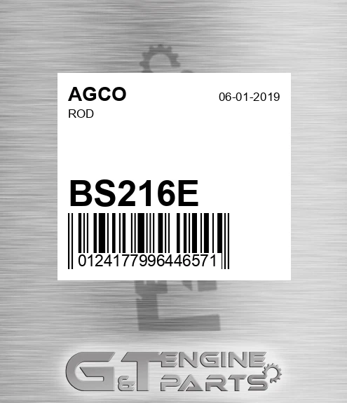 BS216E Rod