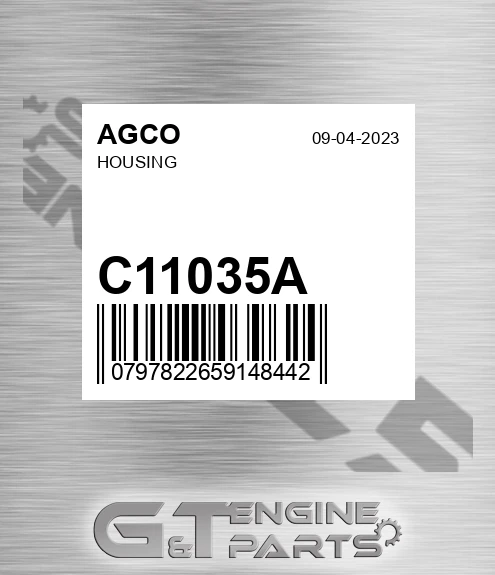 C11035A Housing