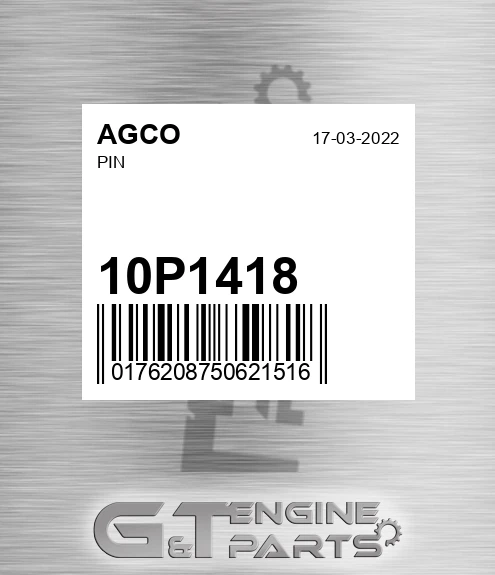 10P1418 Pin