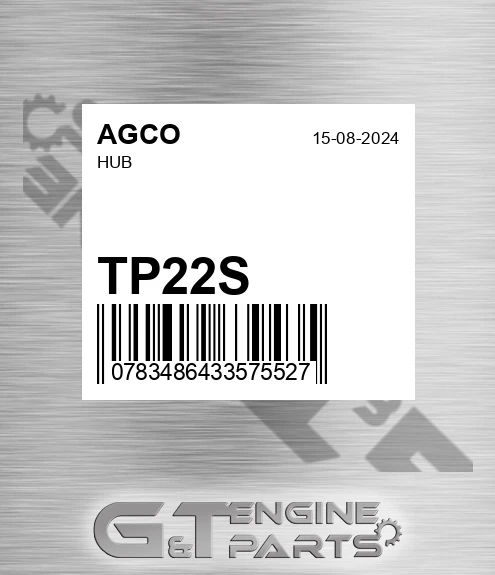 TP22S AGCO Hub