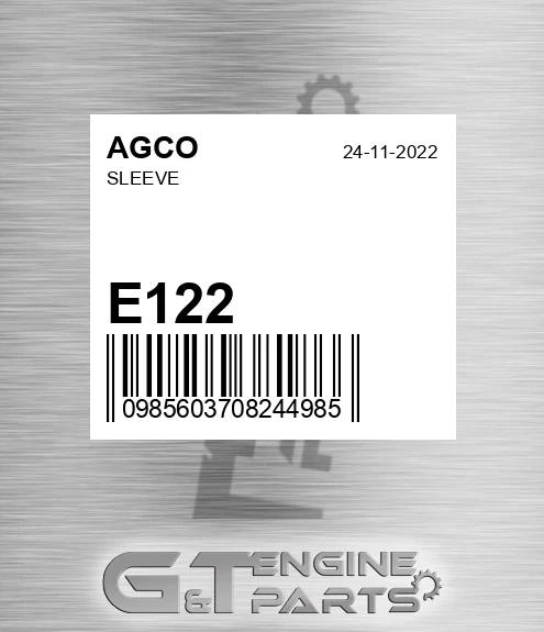 E122 Sleeve