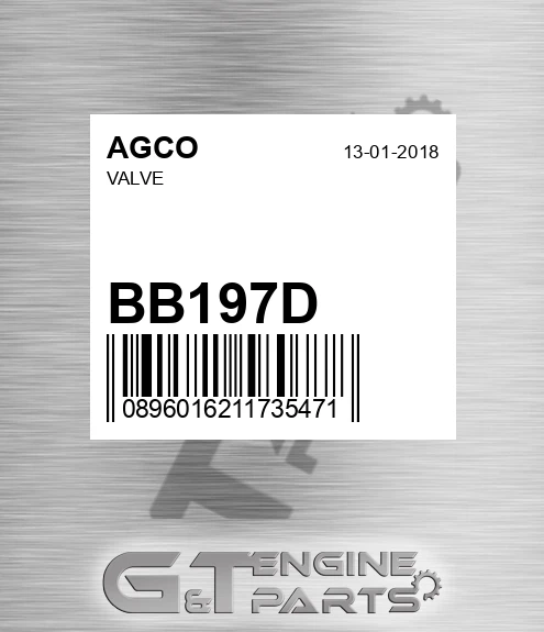 BB197D Valve