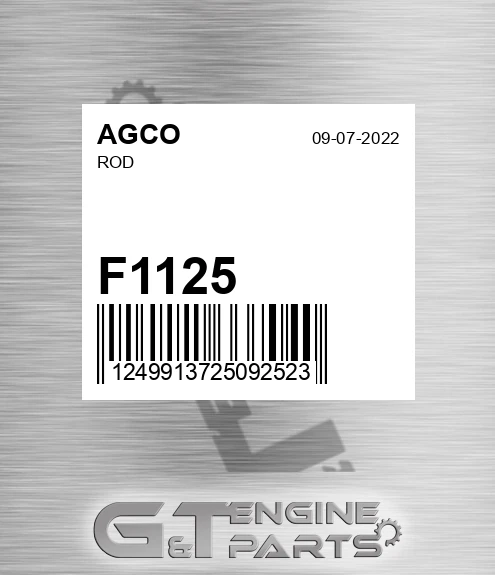 F1125 Rod