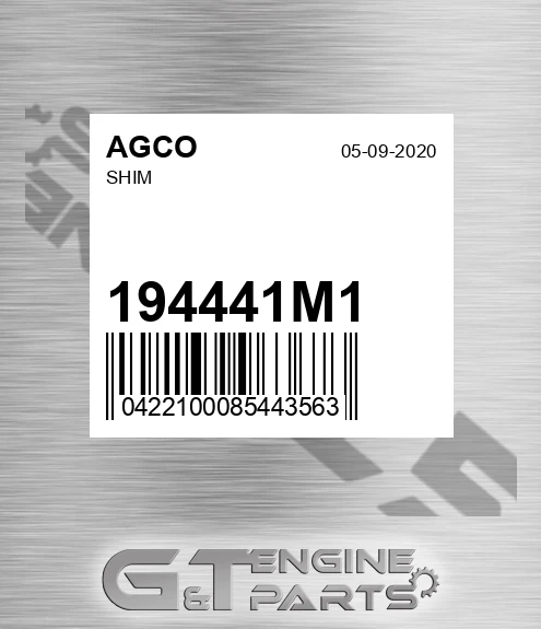 194441M1 Shim for AGCO
