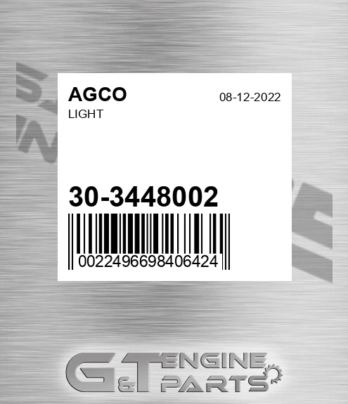 30-3448002 Light for AGCO