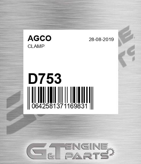 D753 Clamp