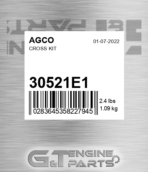 30521E1 AGCO Cross Kit