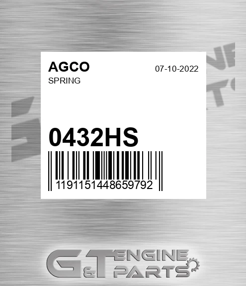0432HS Spring