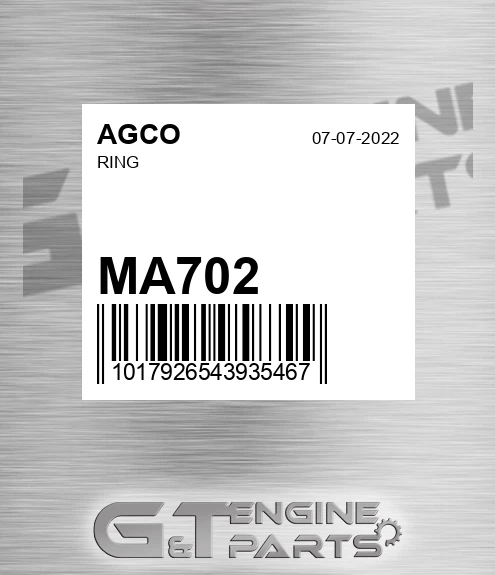 MA702 AGCO Ring
