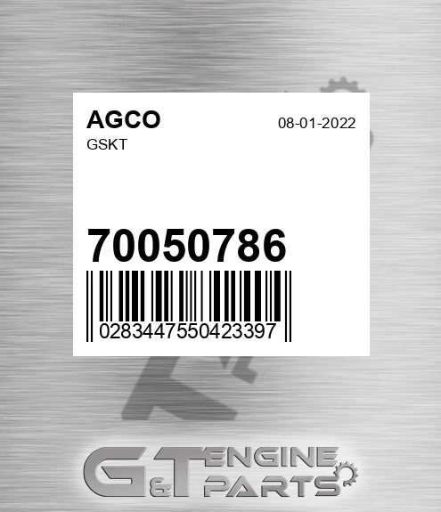 70050786 AGCO Gskt