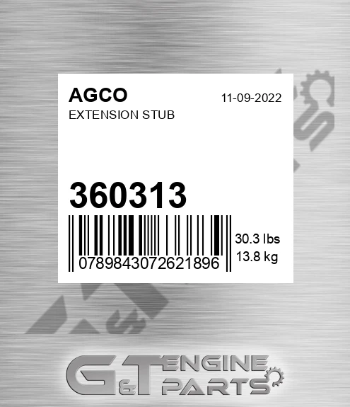 360313 Extension Stub