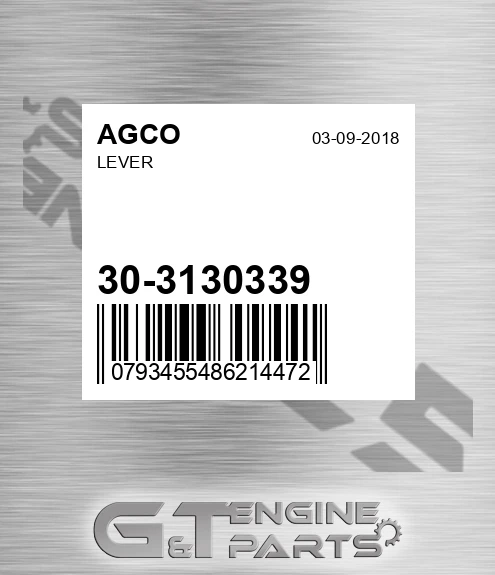 30-3130339 Lever for AGCO