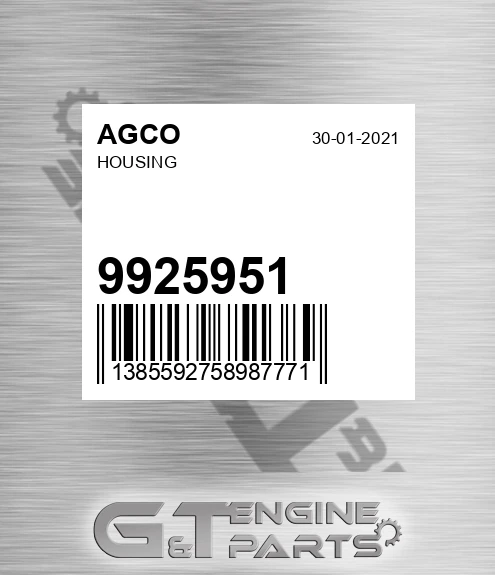 9925951 Housing
