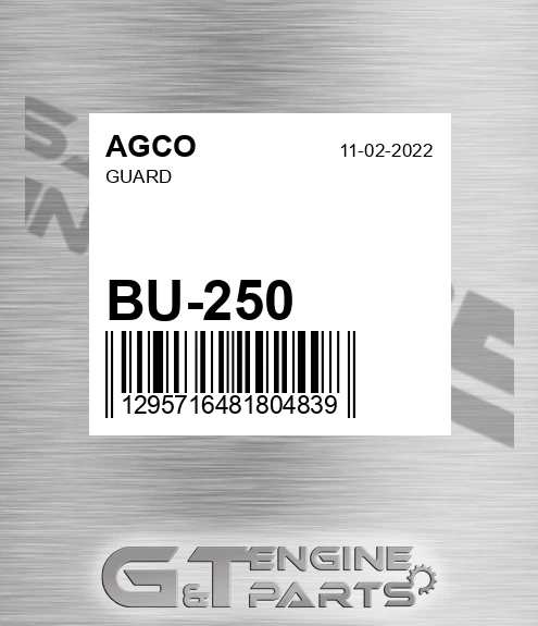 BU250 Guard for AGCO