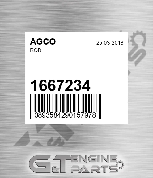 1667234 Rod for AGCO