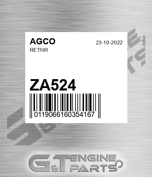 ZA524 AGCO Retnr