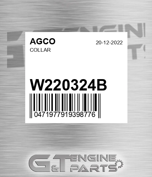 W220324B Collar for AGCO