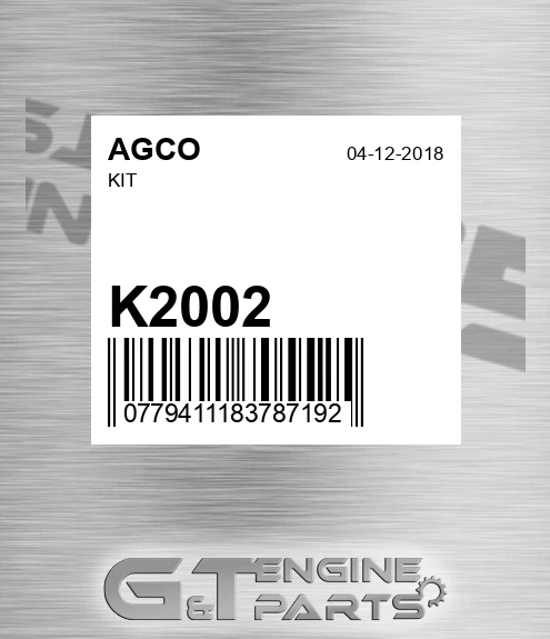 K2002 Kit