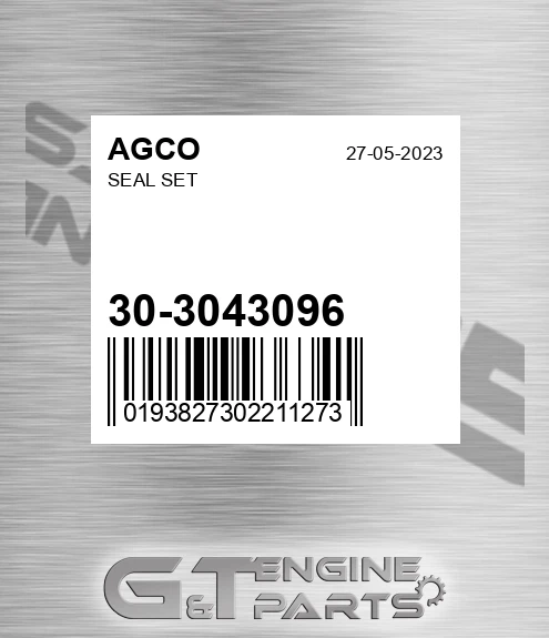 30-3043096 Seal Set for AGCO