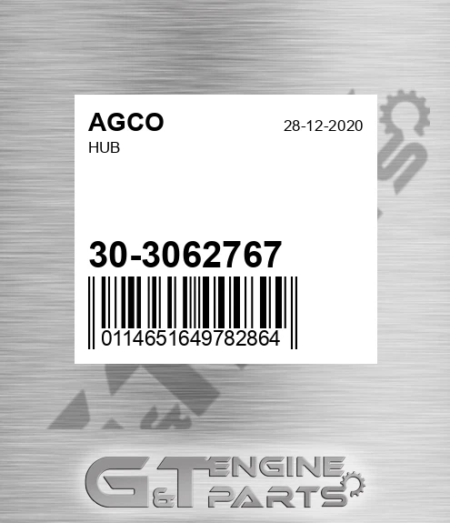 30-3062767 Hub for AGCO