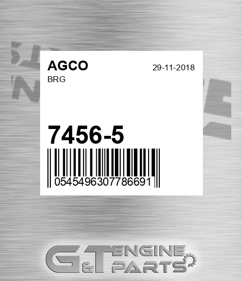 7456-5 Brg for AGCO