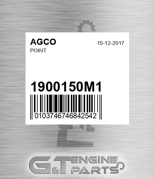 1900150M1 Point for AGCO