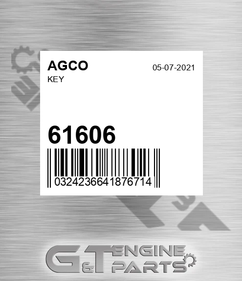 61606 AGCO Key