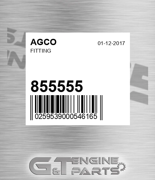 855555 Fitting
