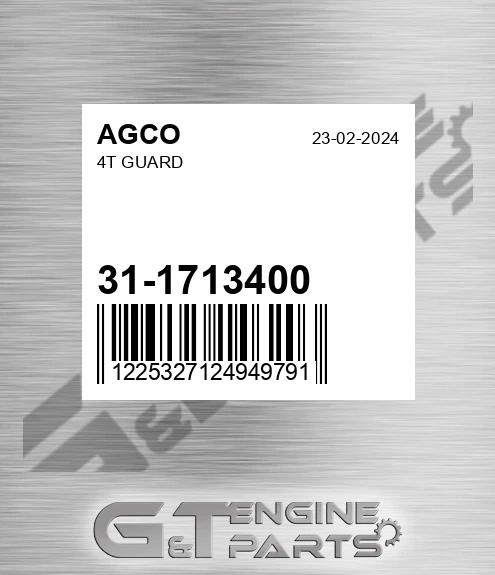 31-1713400 4t Guard for AGCO