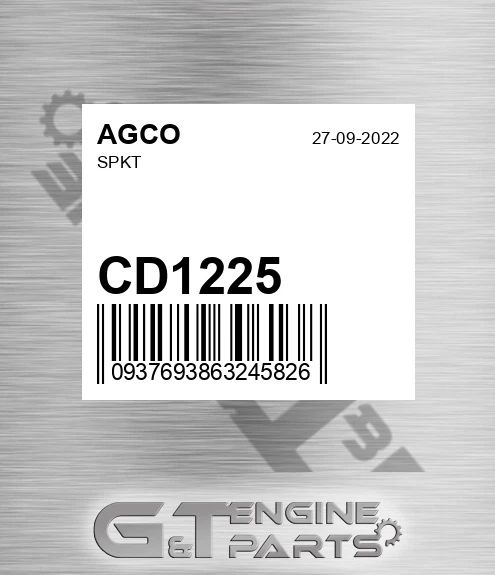 CD1225 AGCO Spkt